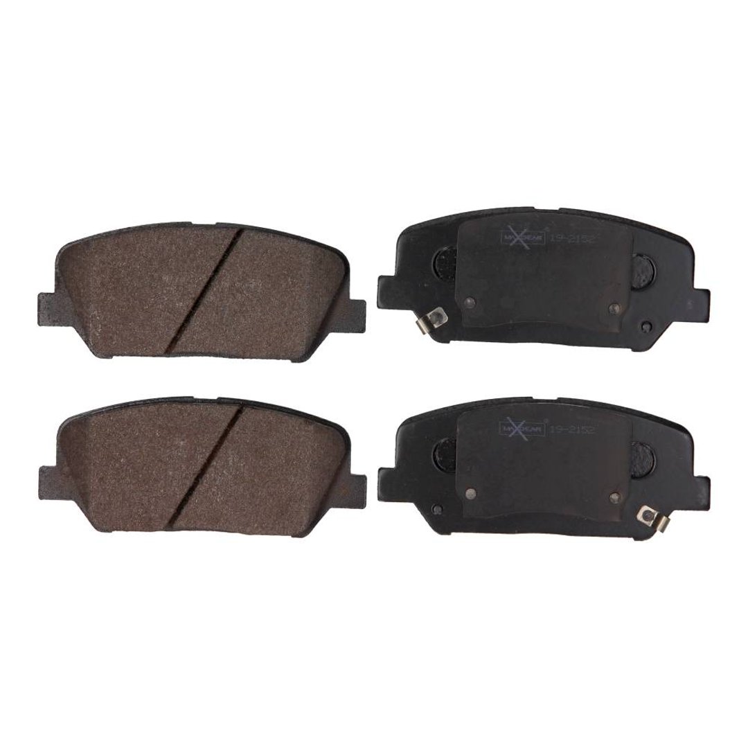 MaxGear Zestaw klocków hamulcowych, hamulce tarczowe 19-2152