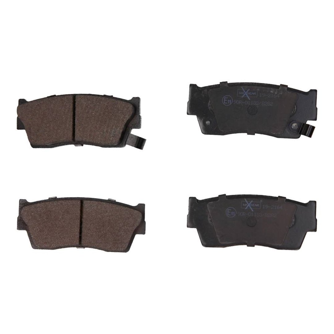 MaxGear Zestaw klocków hamulcowych, hamulce tarczowe 19-2164