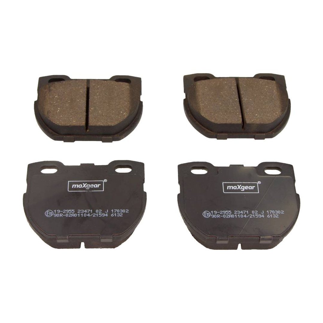 MaxGear Zestaw klocków hamulcowych, hamulce tarczowe 19-2955