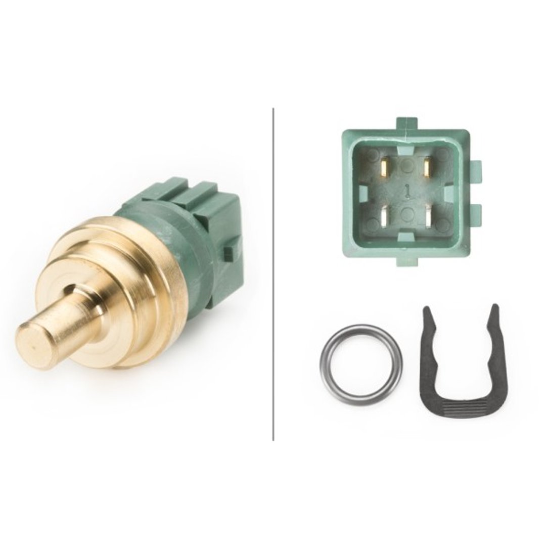 HELLA Czujnik temperatury płynu chłodzącego HELLA 6PT 009 107-541