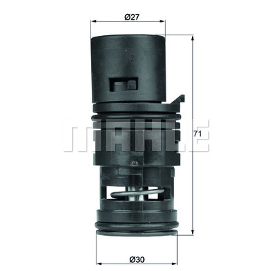 MAHLE TERMOSTAT MAHLE TO780 BMW 3 E46 1,8-3,0 98 MAHLE TO 7 80