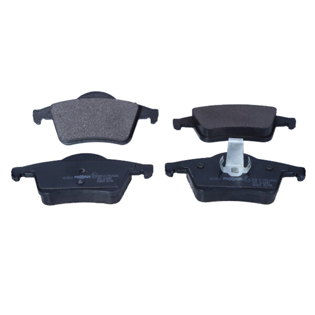 MaxGear Zestaw klocków hamulcowych, hamulce tarczowe 19-0512