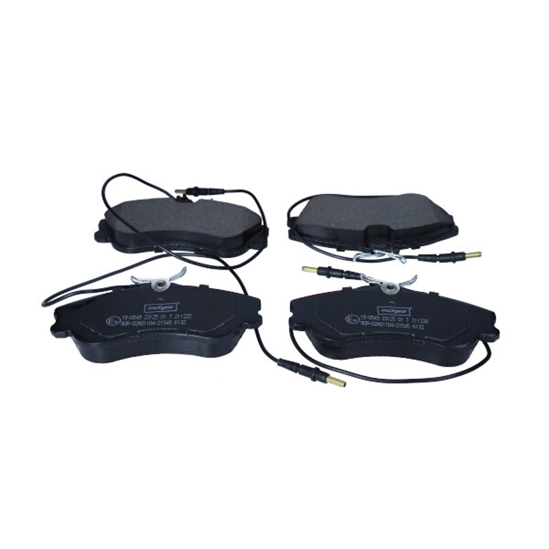MaxGear Zestaw klocków hamulcowych, hamulce tarczowe 19-0549