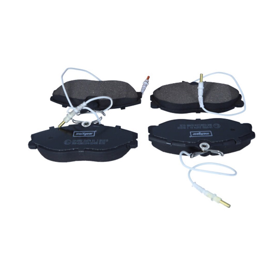 MaxGear Zestaw klocków hamulcowych, hamulce tarczowe 19-0552