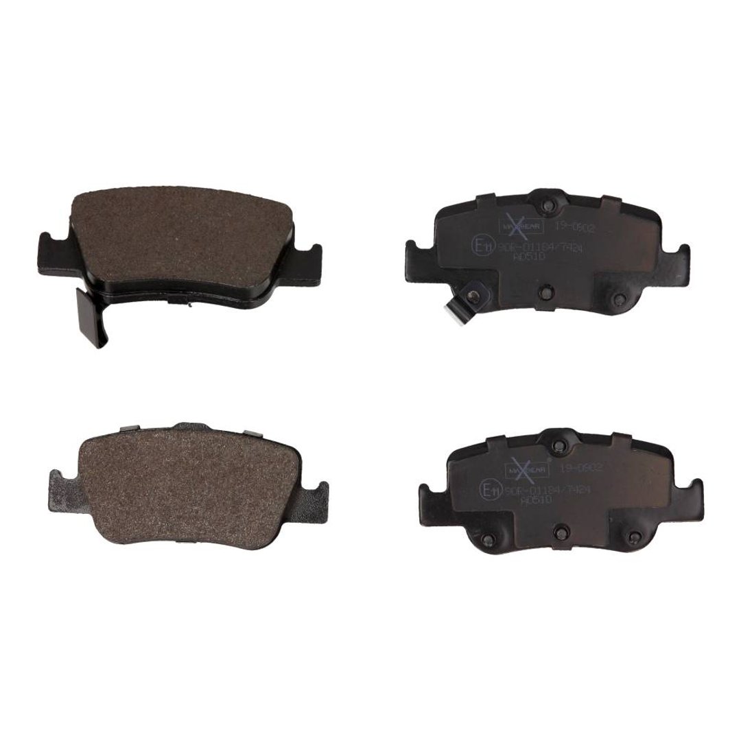 MaxGear Zestaw klocków hamulcowych, hamulce tarczowe 19-0902