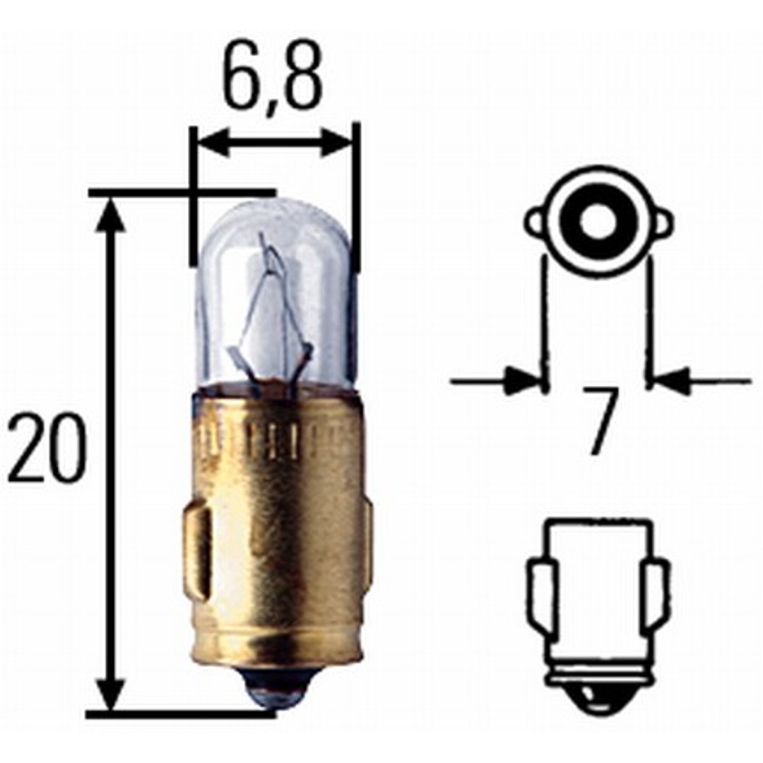 Hella Żarówka, włącznik 8GP 002 066-121
