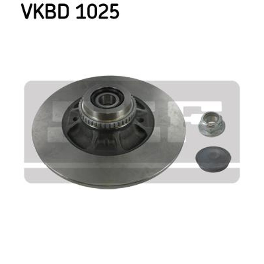 SKF vkbd 1025 tarcza hamulcowa ze wstępnie zamontowany podnośnik kołem stanie Run VKBD 1025