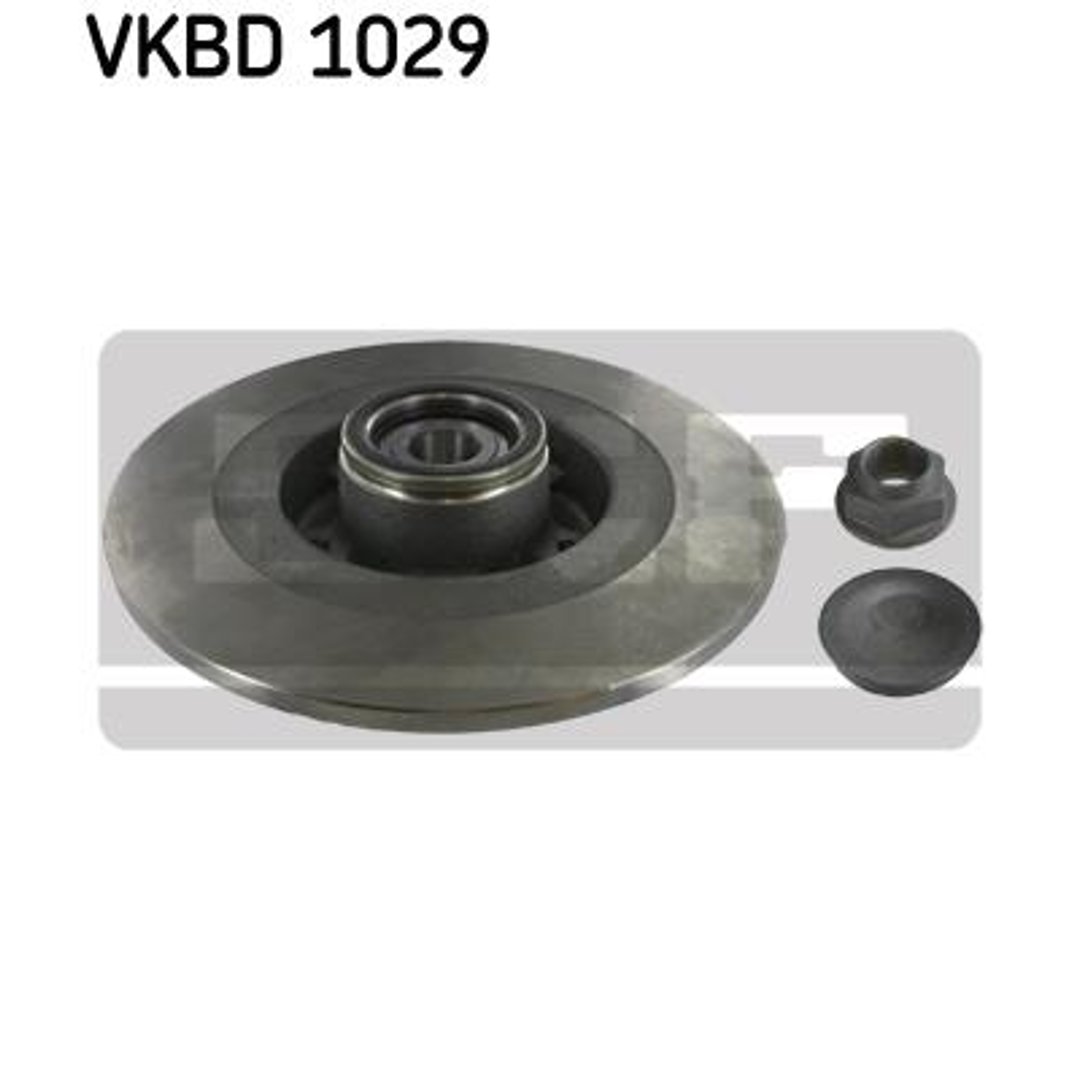 SKF Tarcze hamulcowe (komplet 2 sztuk) VKBD 1029