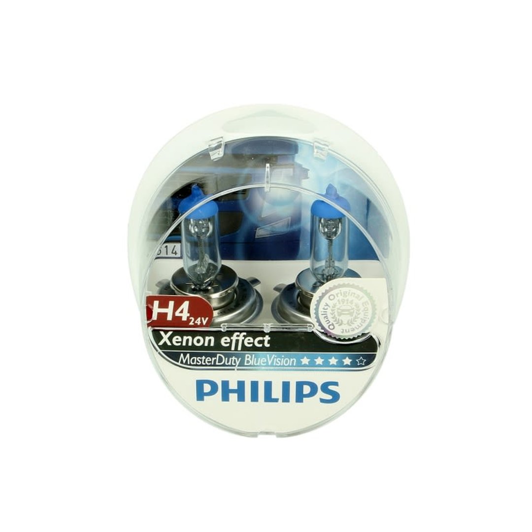 Philips MASTER Duty bluev PrimeVision 24 V H4 reflektorów lampy 13342MDBVS2