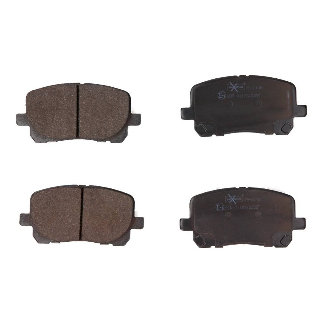 MaxGear Zestaw klocków hamulcowych, hamulce tarczowe 19-2148