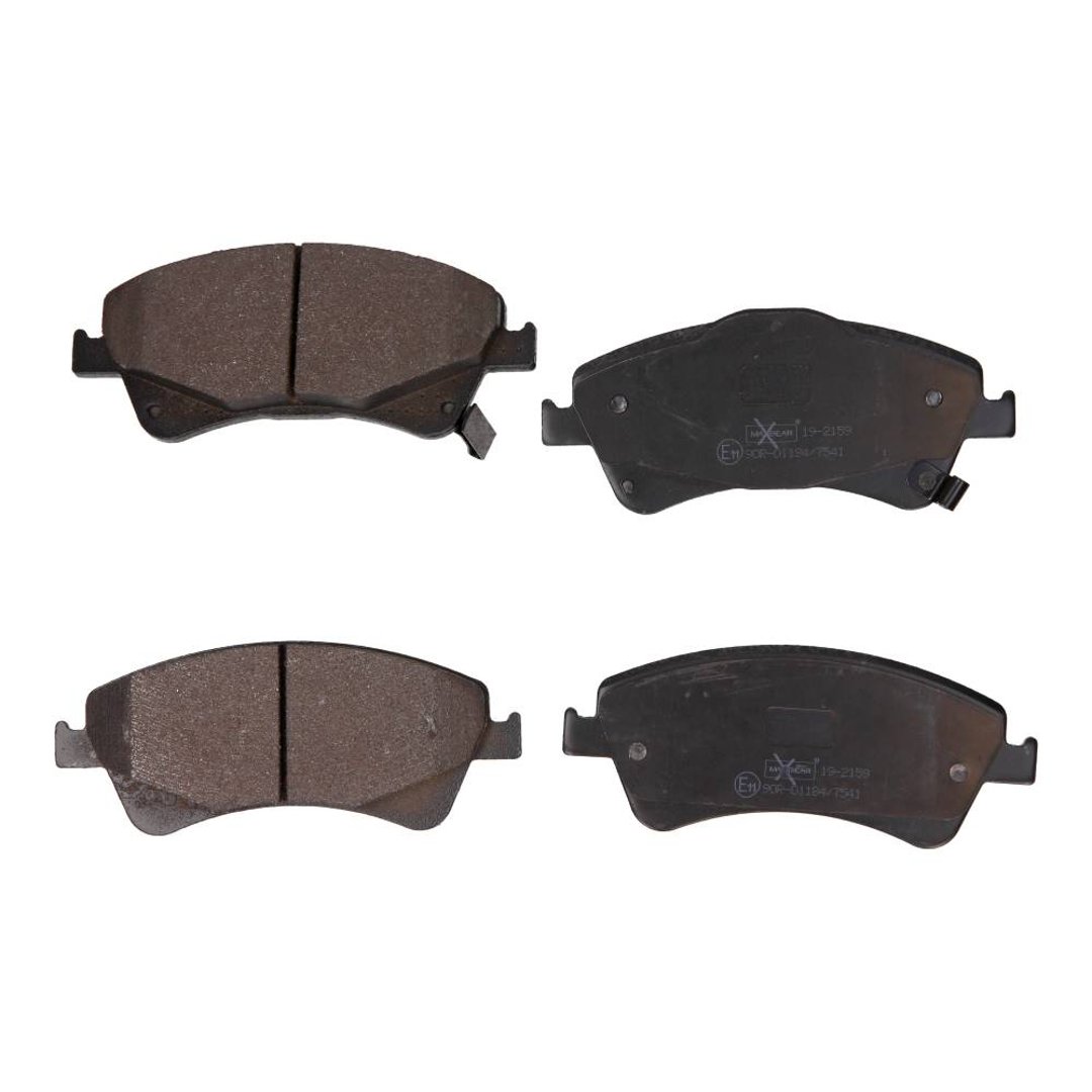 MaxGear Zestaw klocków hamulcowych, hamulce tarczowe 19-2159