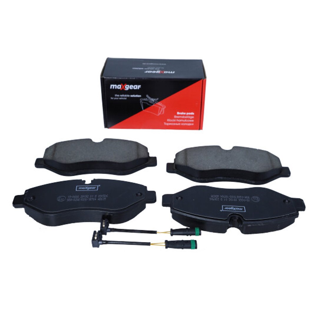 MaxGear Zestaw klocków hamulcowych, hamulce tarczowe 19-0666