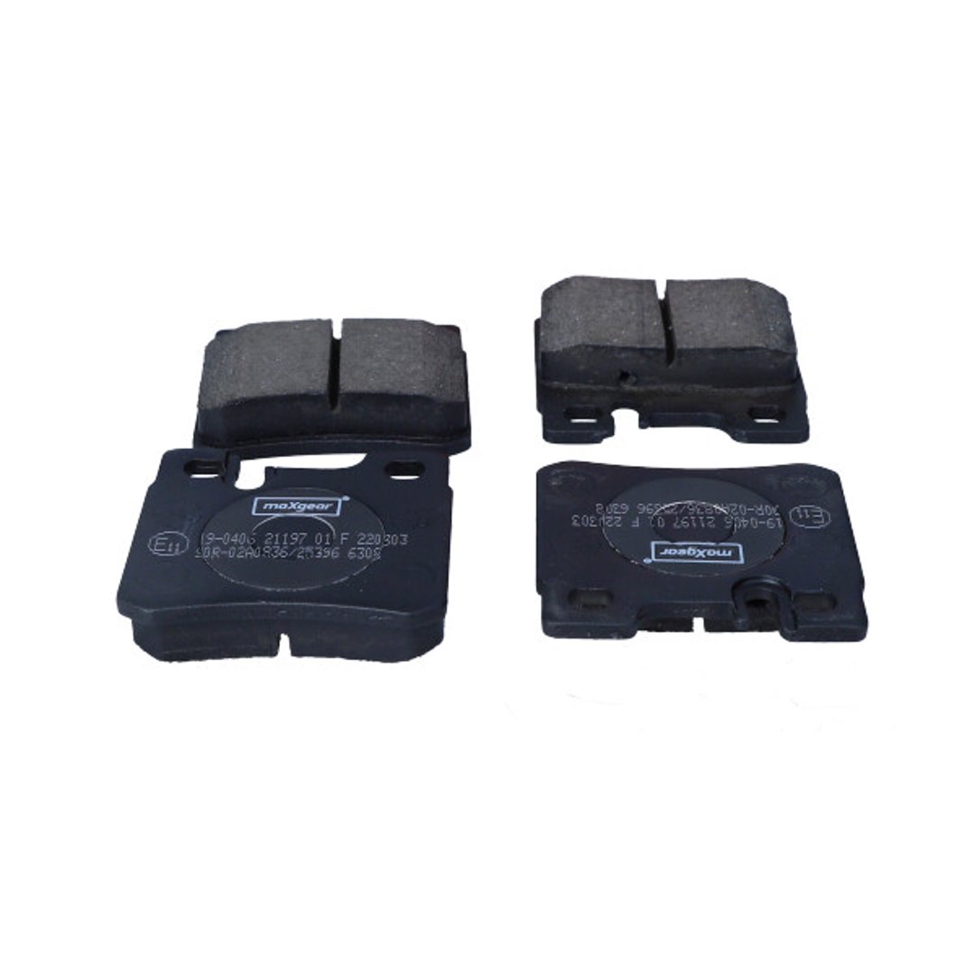 MaxGear Zestaw klocków hamulcowych, hamulce tarczowe 19-0406