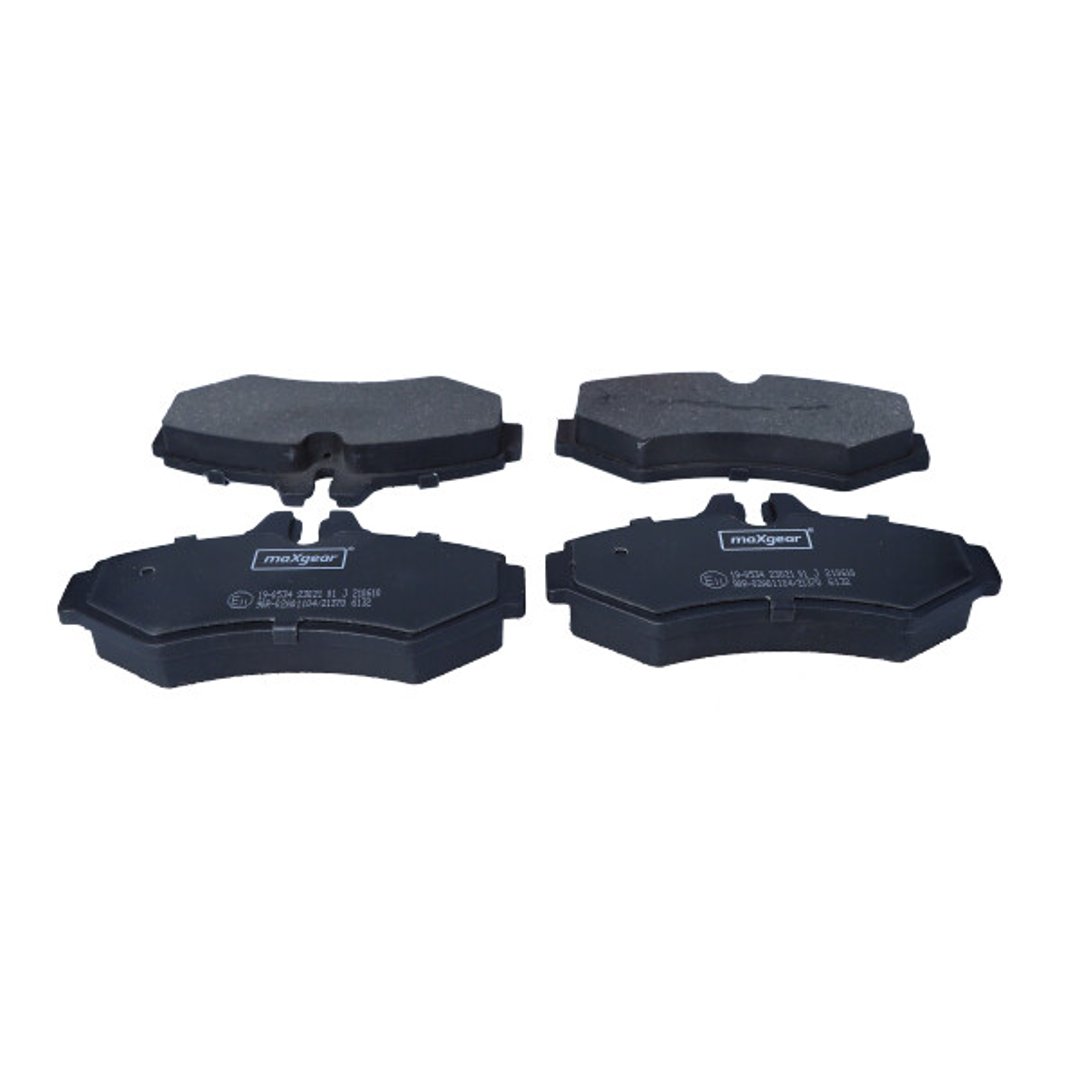 MaxGear Zestaw klocków hamulcowych, hamulce tarczowe 19-0534