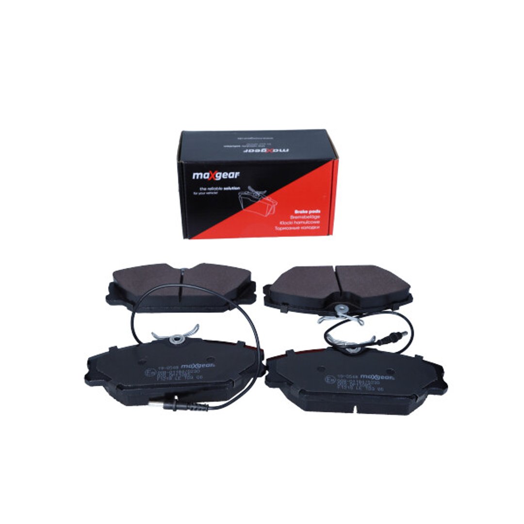 MaxGear Zestaw klocków hamulcowych, hamulce tarczowe 19-0548