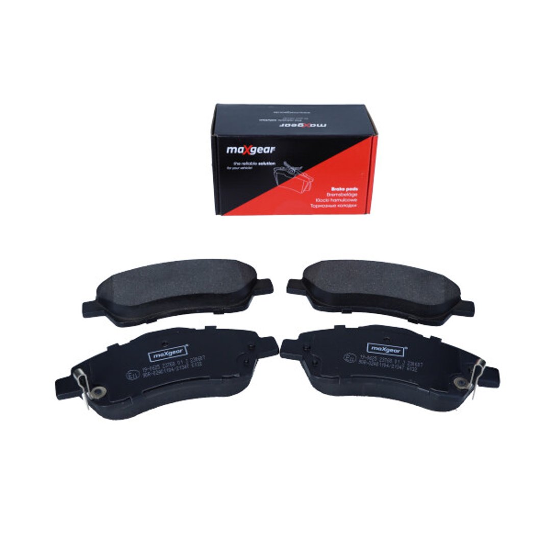 MaxGear Zestaw klocków hamulcowych, hamulce tarczowe 19-0625