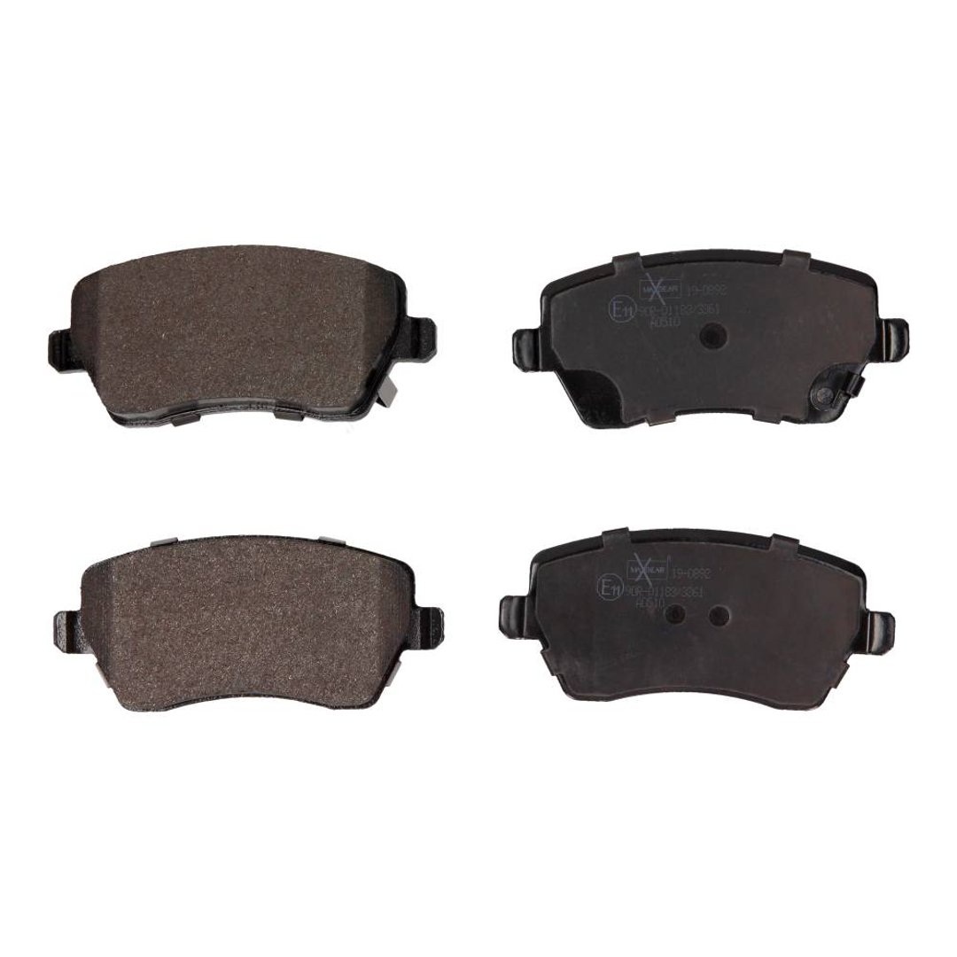 MaxGear Zestaw klocków hamulcowych, hamulce tarczowe 19-0892