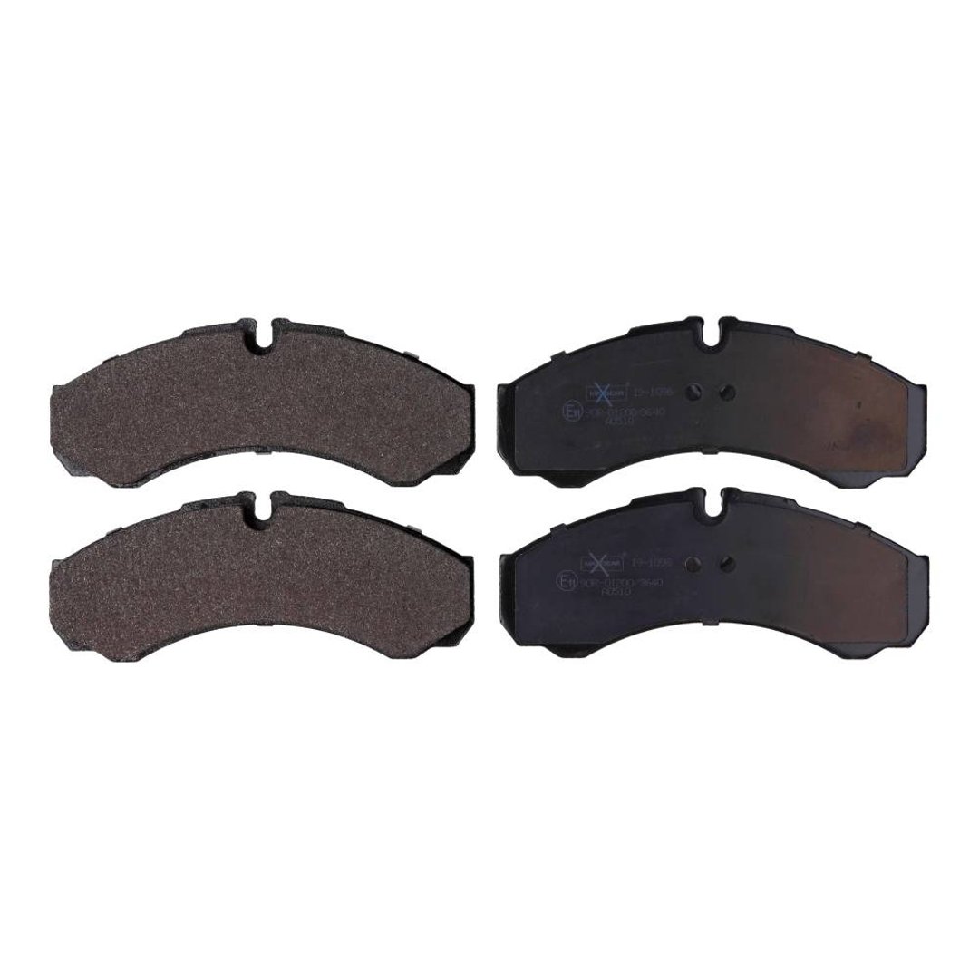 MaxGear Zestaw klocków hamulcowych, hamulce tarczowe 19-1098