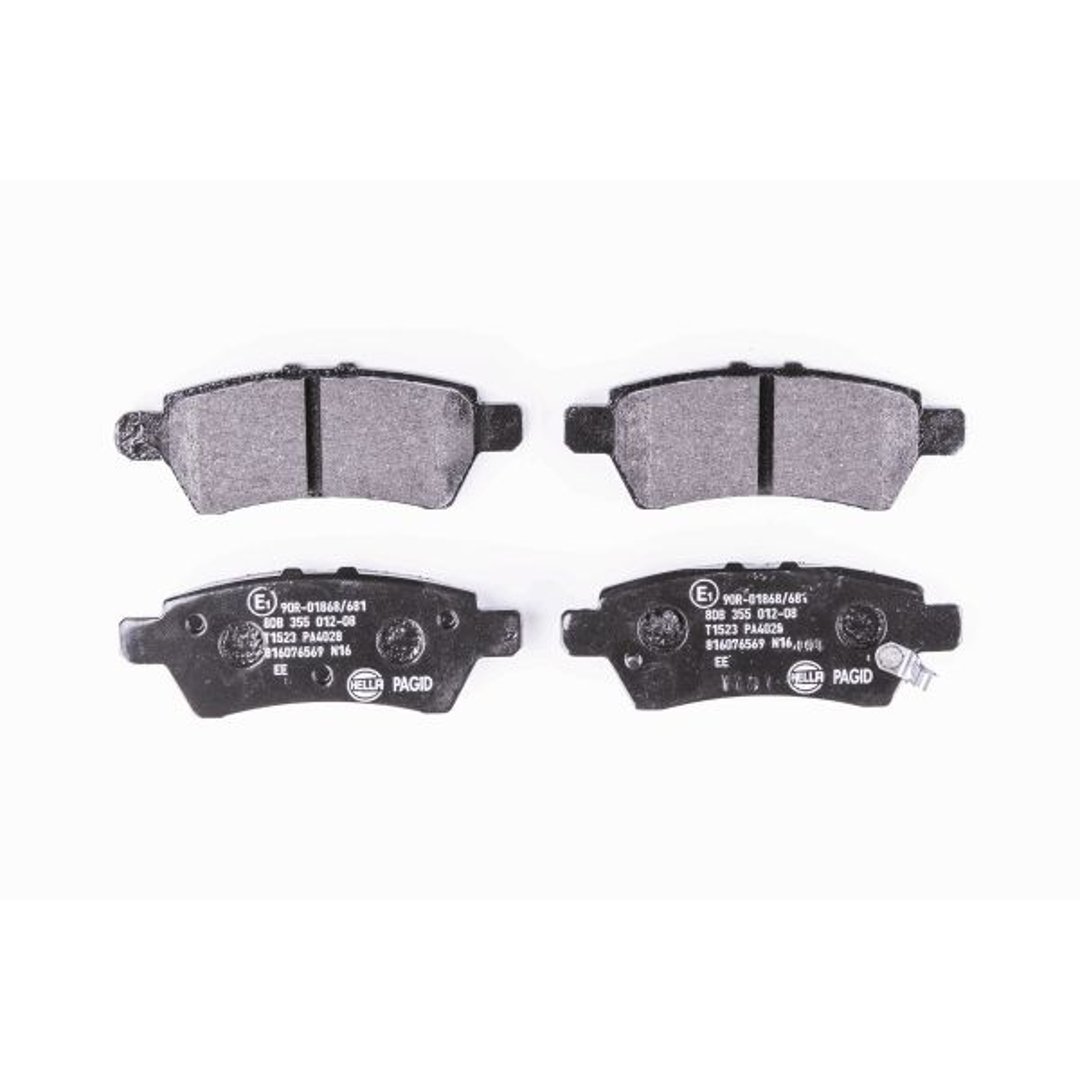 HELLA PAGID Klocki hamulcowe 8DB 355 012-081