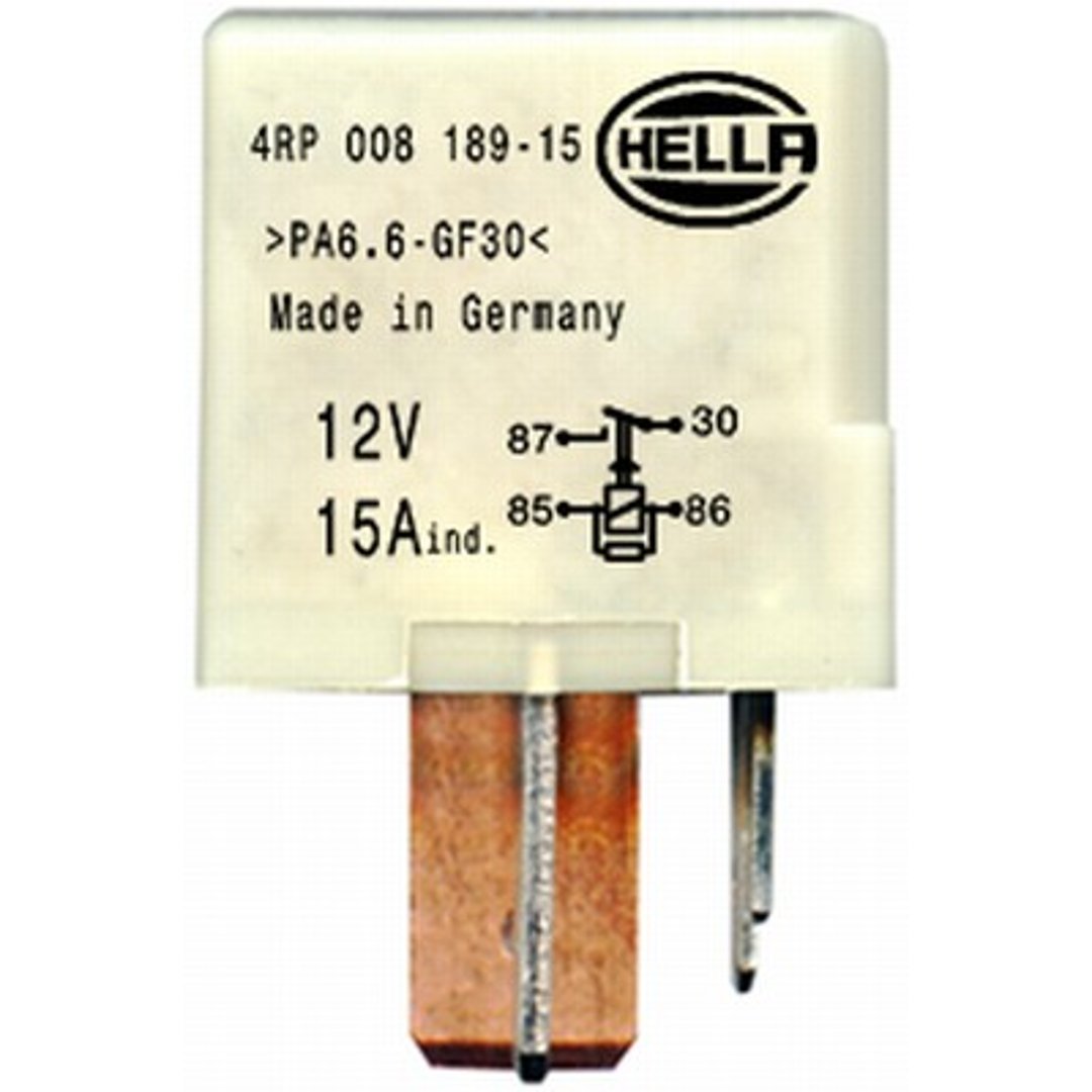 HELLA 4RP 008 189-151 Przekaźnik, pompa paliwowa - 12V 4RP 008 189-151