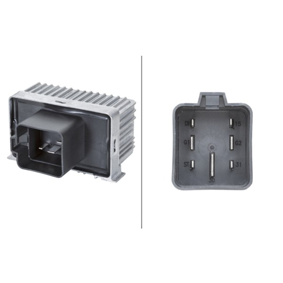 Sterownik, czas żarzenia Hella 4RV 008 188-601