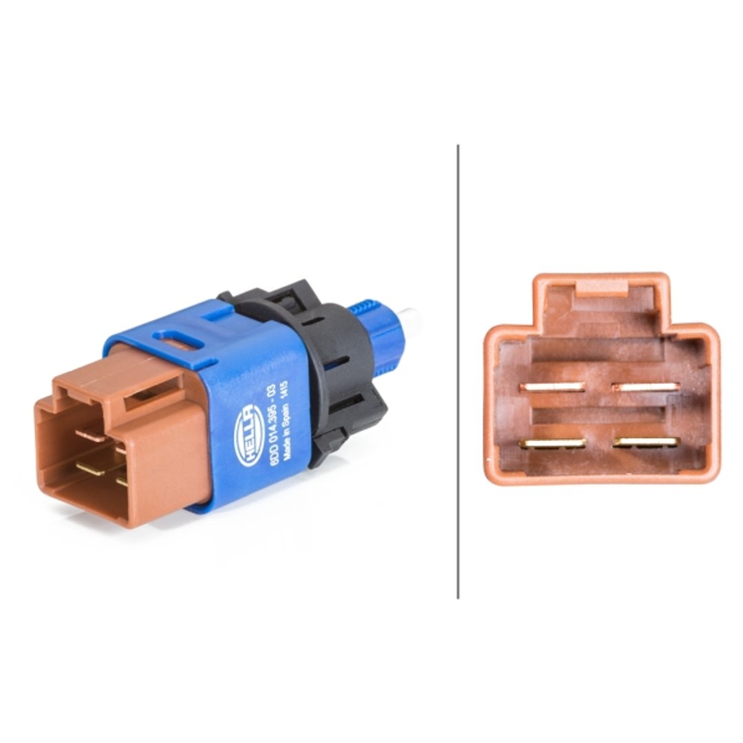 HELLA Włącznik świateł STOP 6DD 014 395-031 6DD 014 395-031