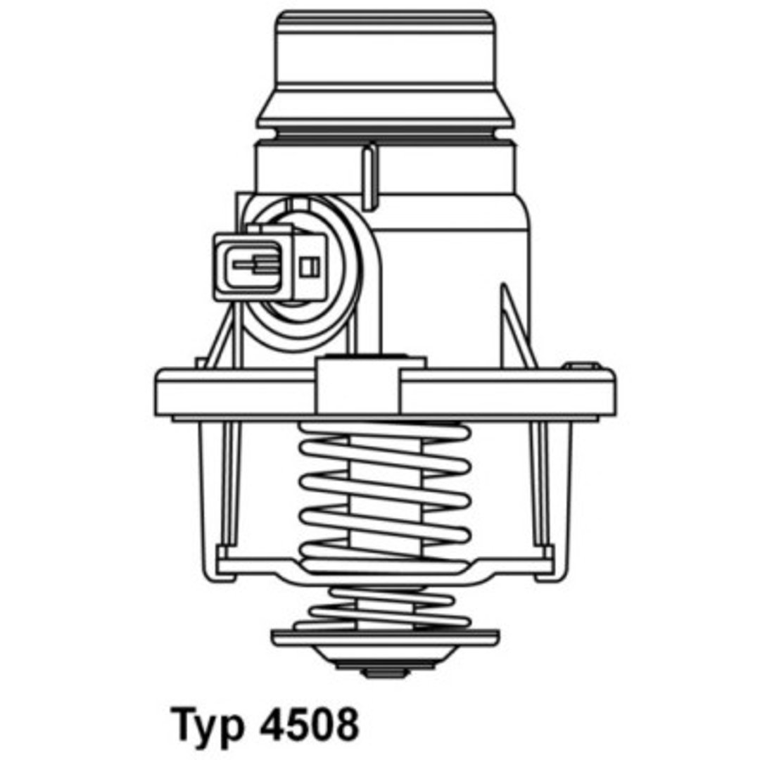Wahler Termostat ukadu chodzenia 4508.105D