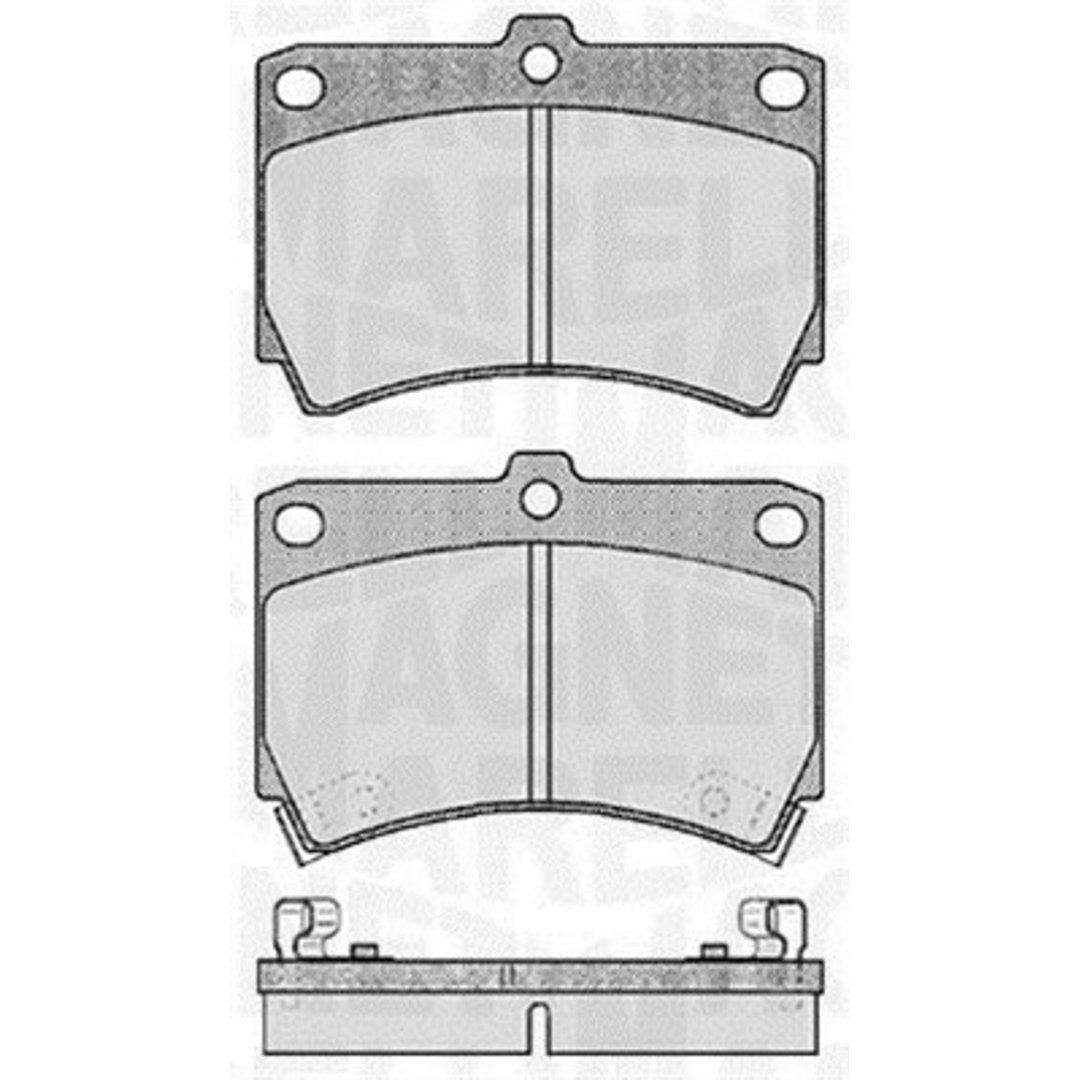 Klocki hamulcowe MAGNETI MARELLI 363916060286