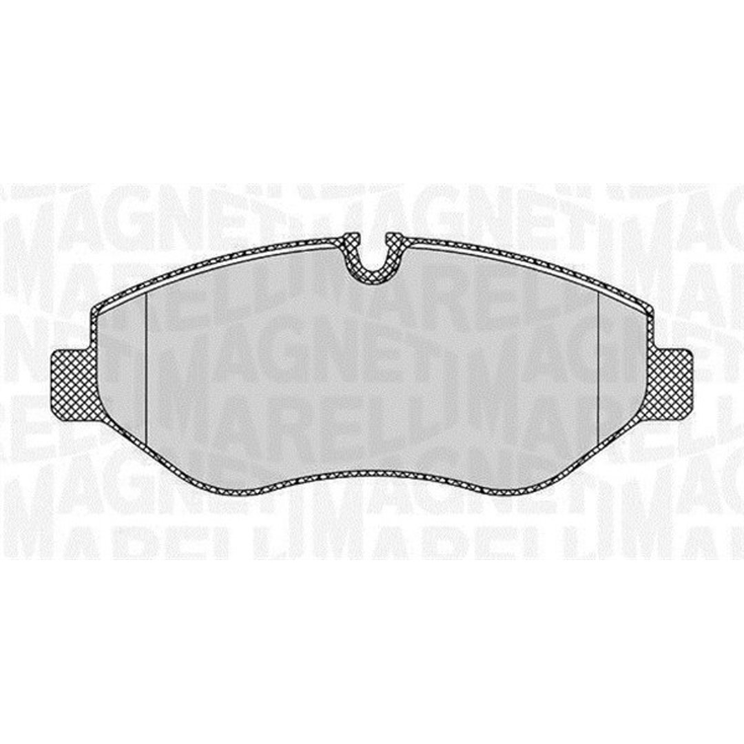 Klocki hamulcowe - komplet MAGNETI MARELLI 363916060298