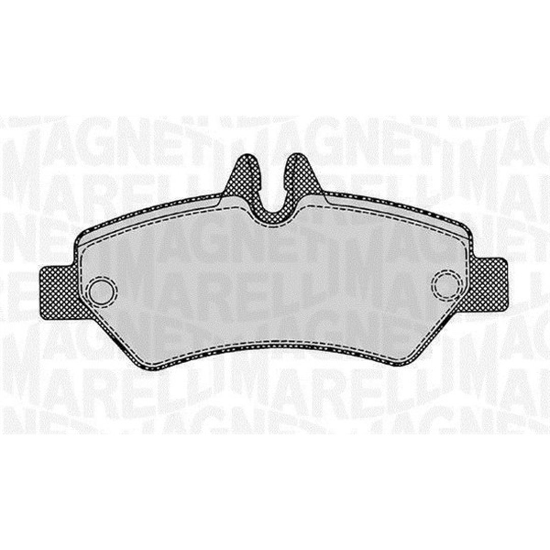 Klocki hamulcowe - komplet MAGNETI MARELLI 363916060300  w 24 h. Do 100 dni na zwrot. 100 tys. Klientów.