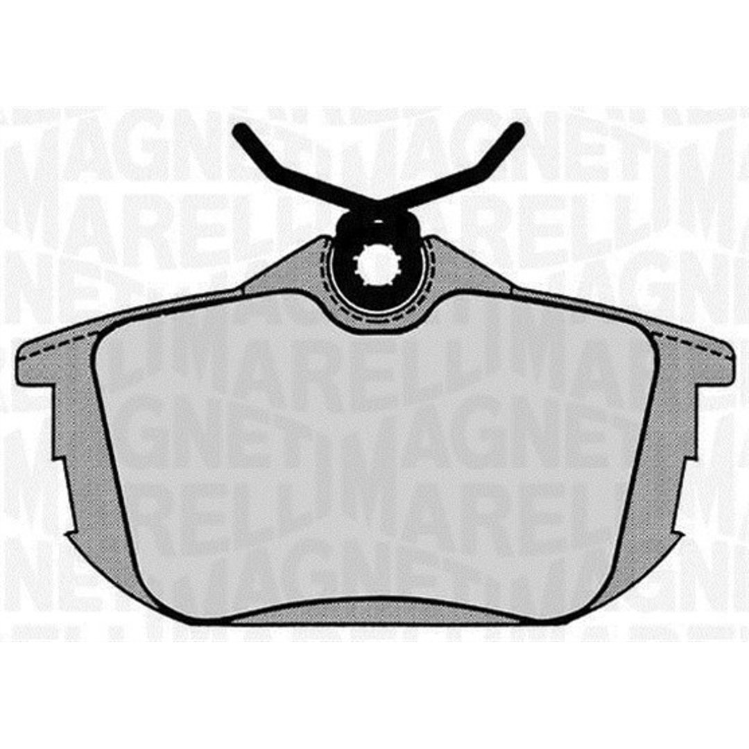 Klocki hamulcowe - komplet MAGNETI MARELLI 363916060336