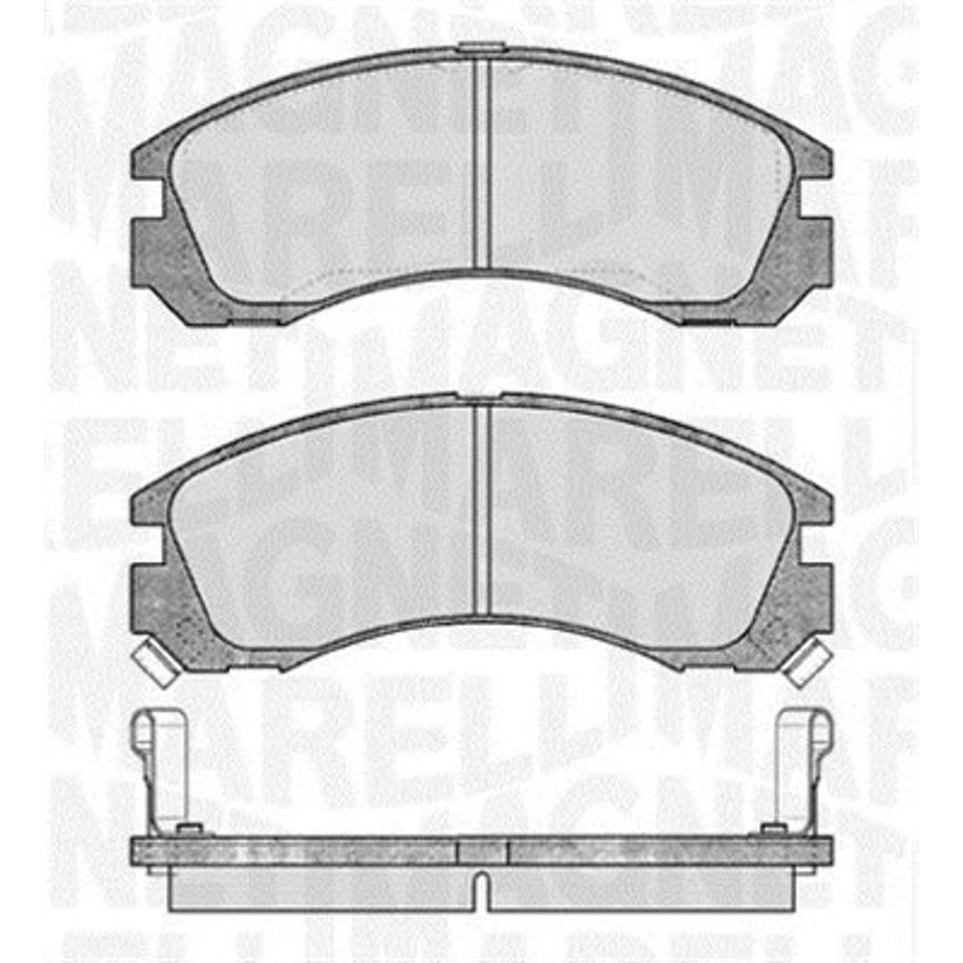 Klocki hamulcowe - komplet MAGNETI MARELLI 363916060339