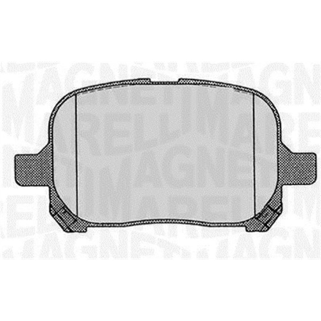 Klocki hamulcowe - komplet MAGNETI MARELLI 363916060597  w 24 h. Do 100 dni na zwrot. 100 tys. Klientów.
