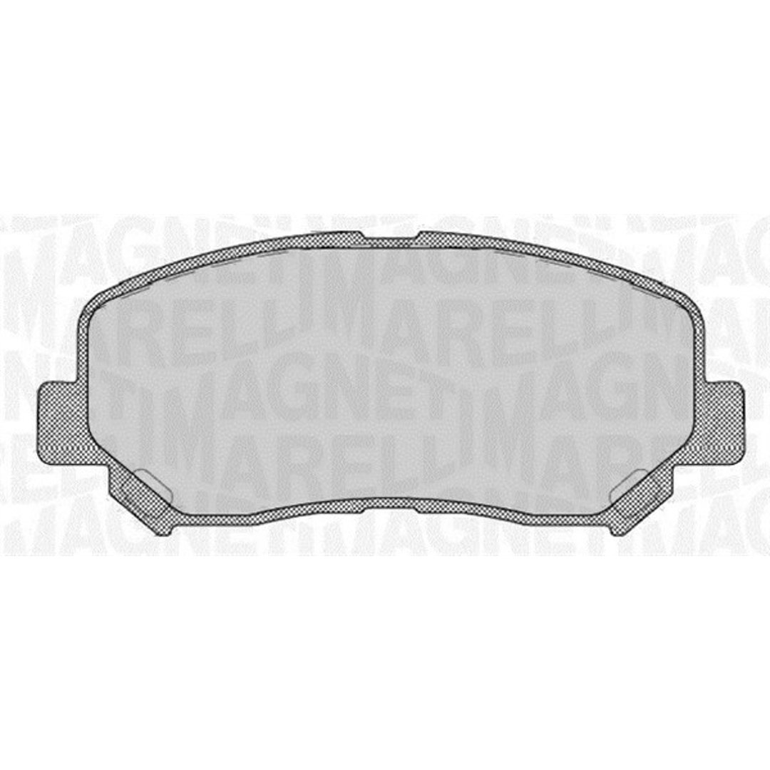 Klocki hamulcowe - komplet MAGNETI MARELLI 363916060710