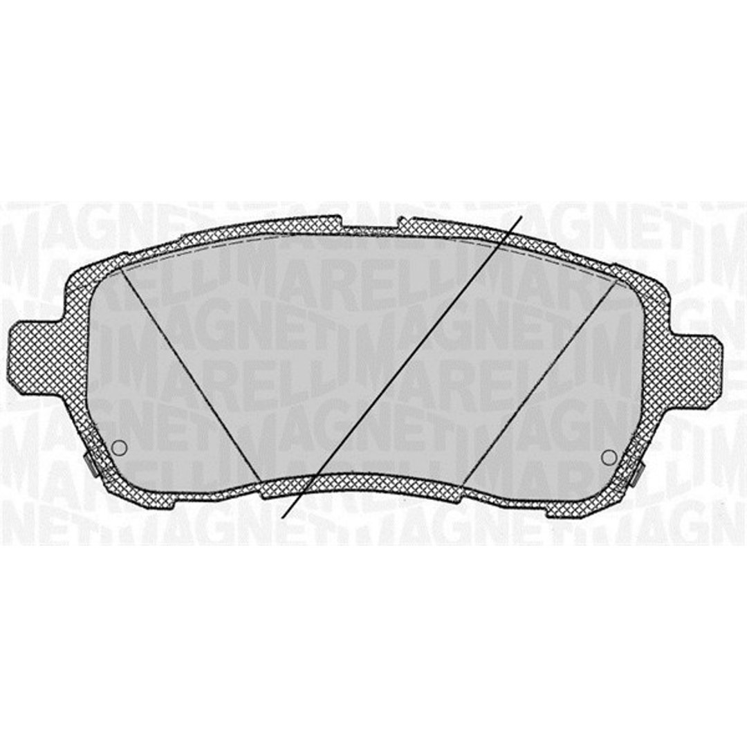 Klocki hamulcowe MAGNETI MARELLI 363916060818