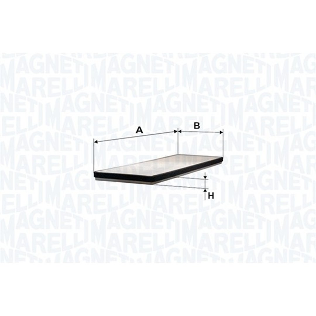 Magneti Marelli Filtr, wentylacja przestrzeni pasażerskiej 350203062180