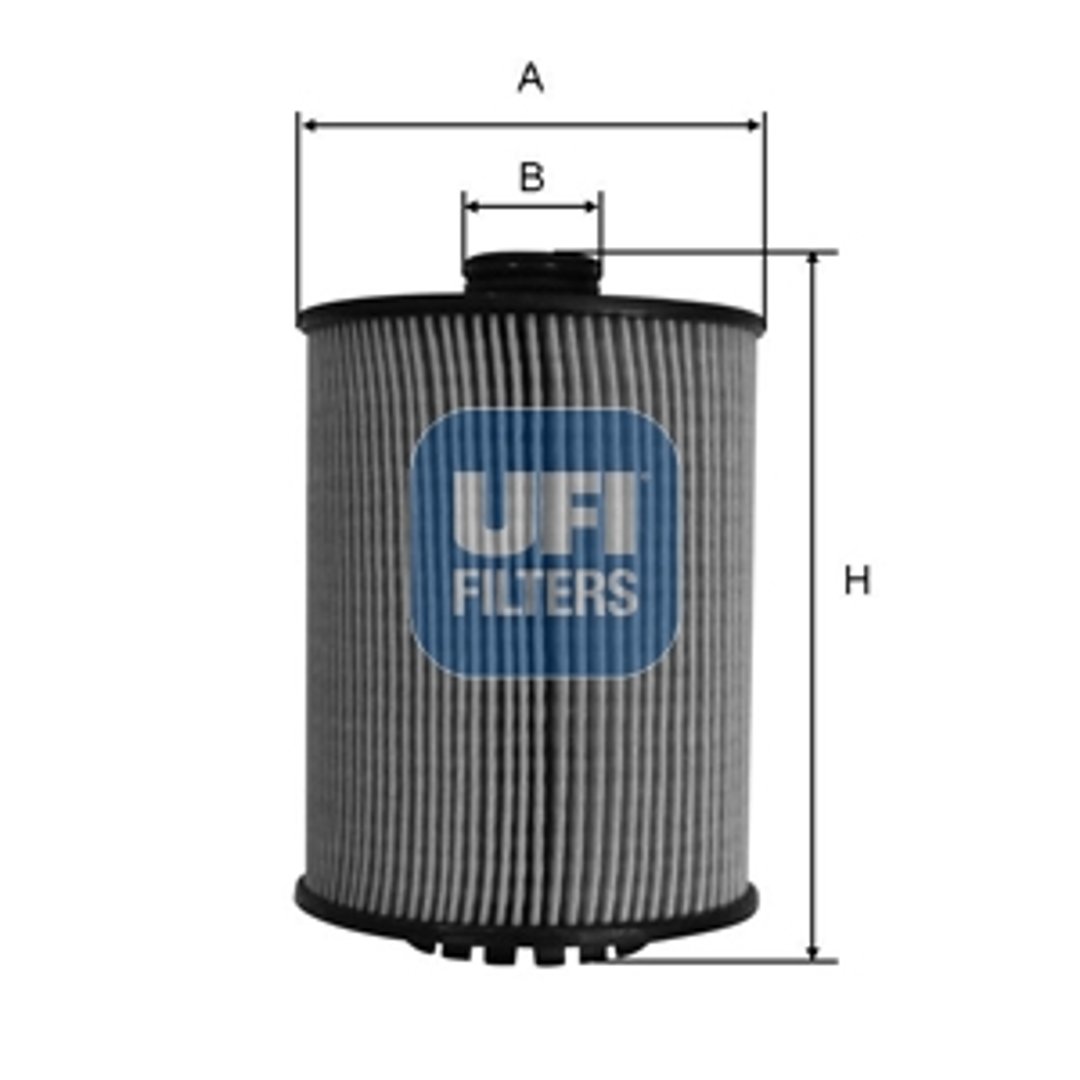 Filtr oleju UFI 25.089.00
