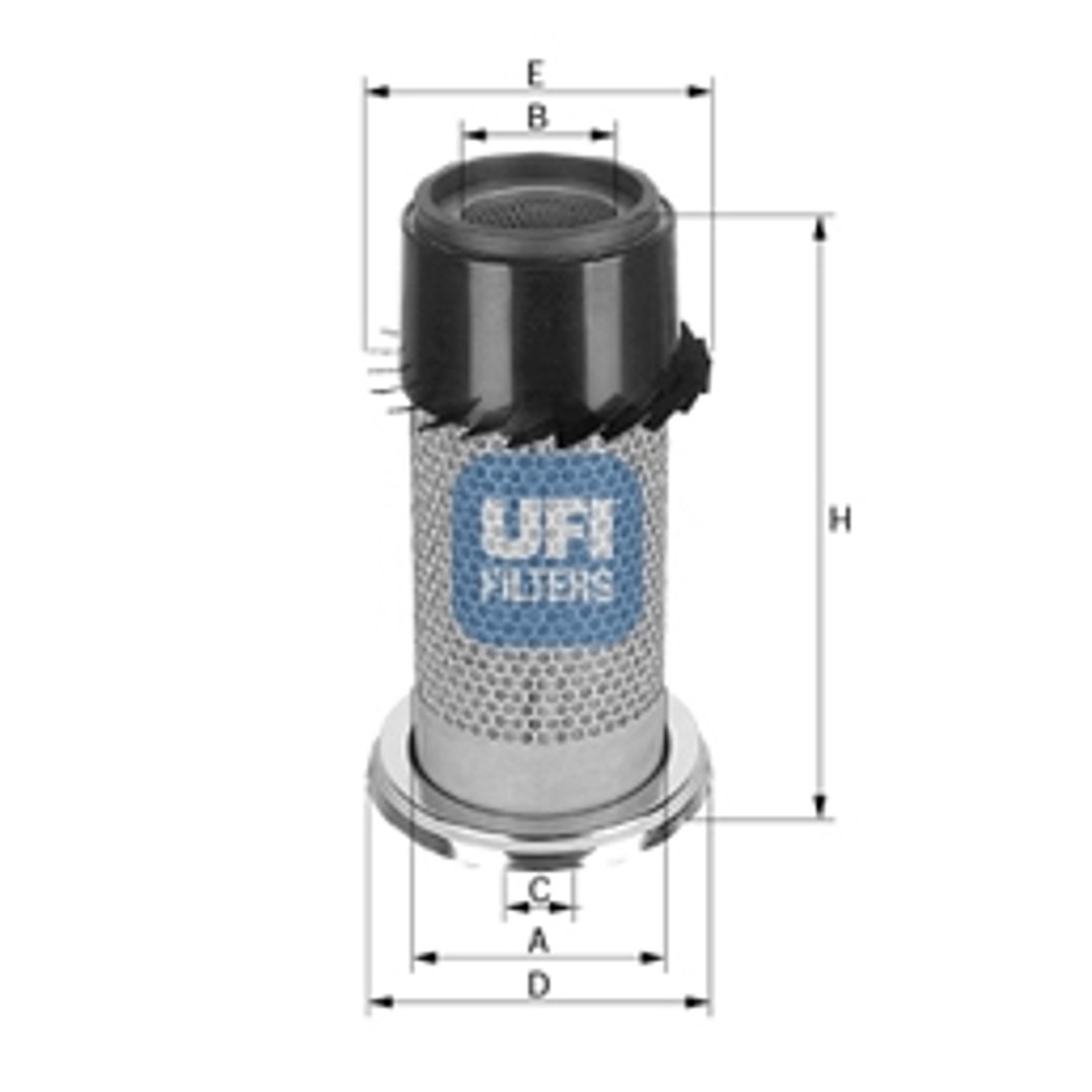 Filtr powietrza UFI 27.292.00