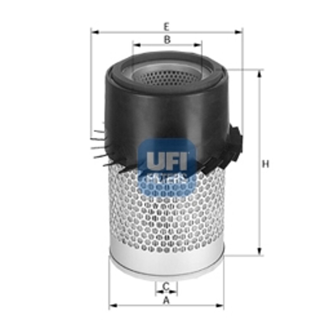 Filtr powietrza UFI 27.333.00