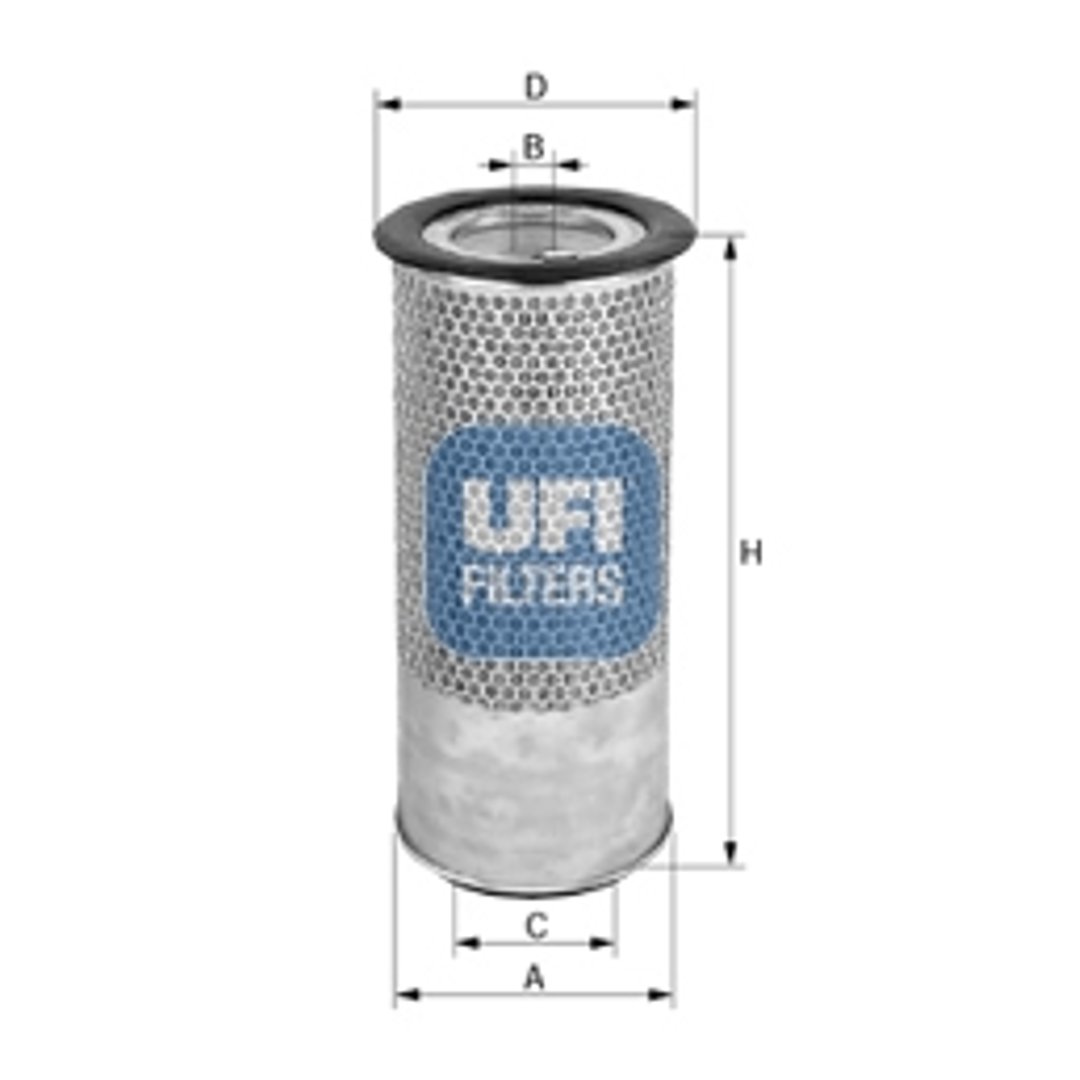 Filtr powietrza UFI 27.618.00