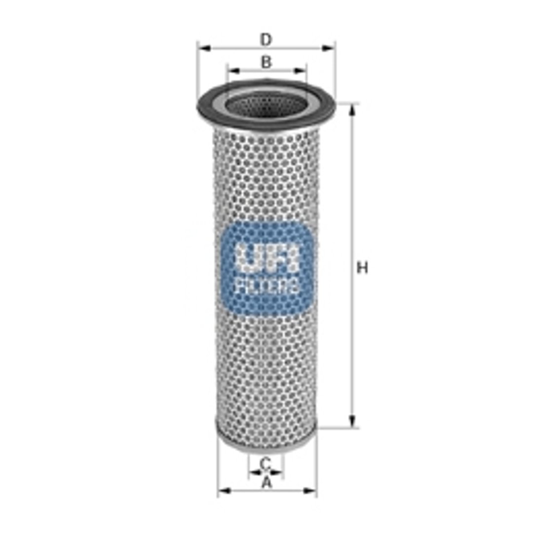 Filtr powietrza UFI 27.949.00