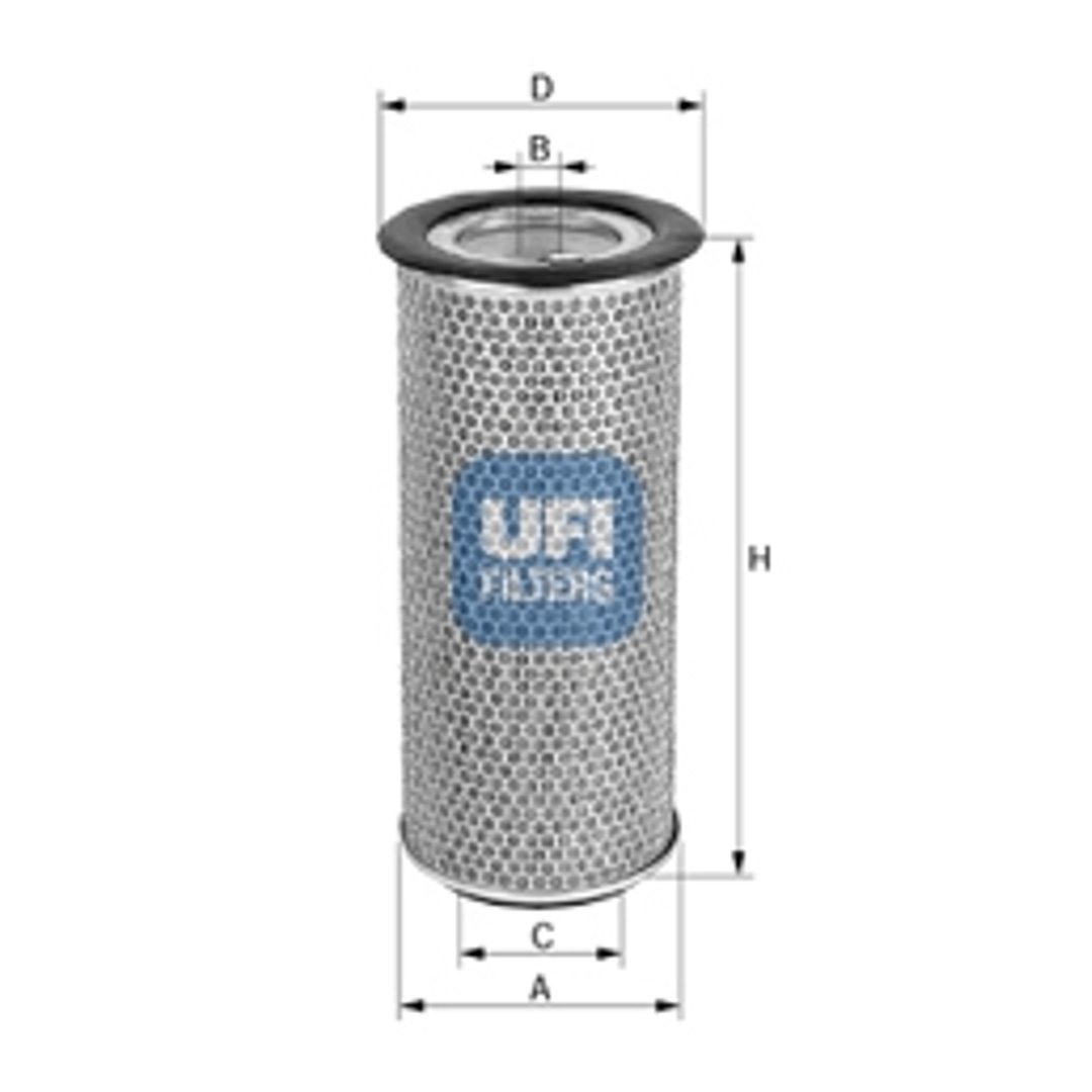 Filtr powietrza UFI 27.971.00