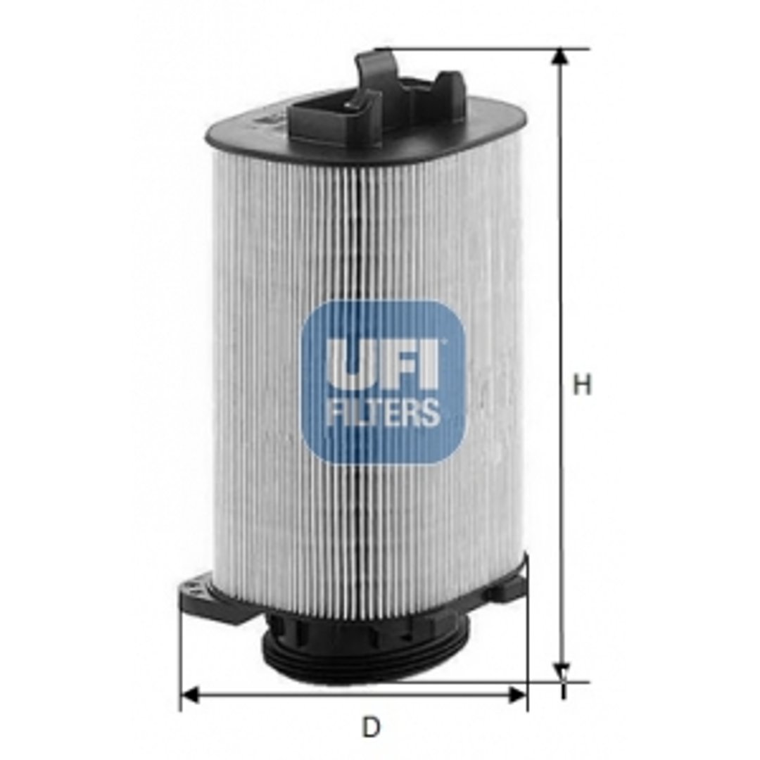 Filtr powietrza UFI Filtry 27.A92.00