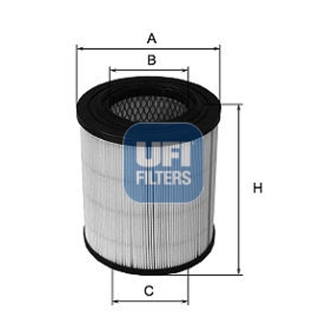 Filtr powietrza UFI 27.B31.00