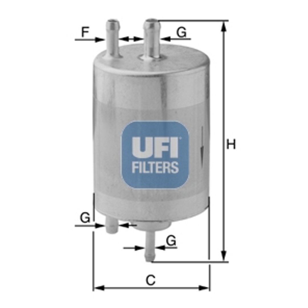 Filtr paliwa UFI 31.958.00