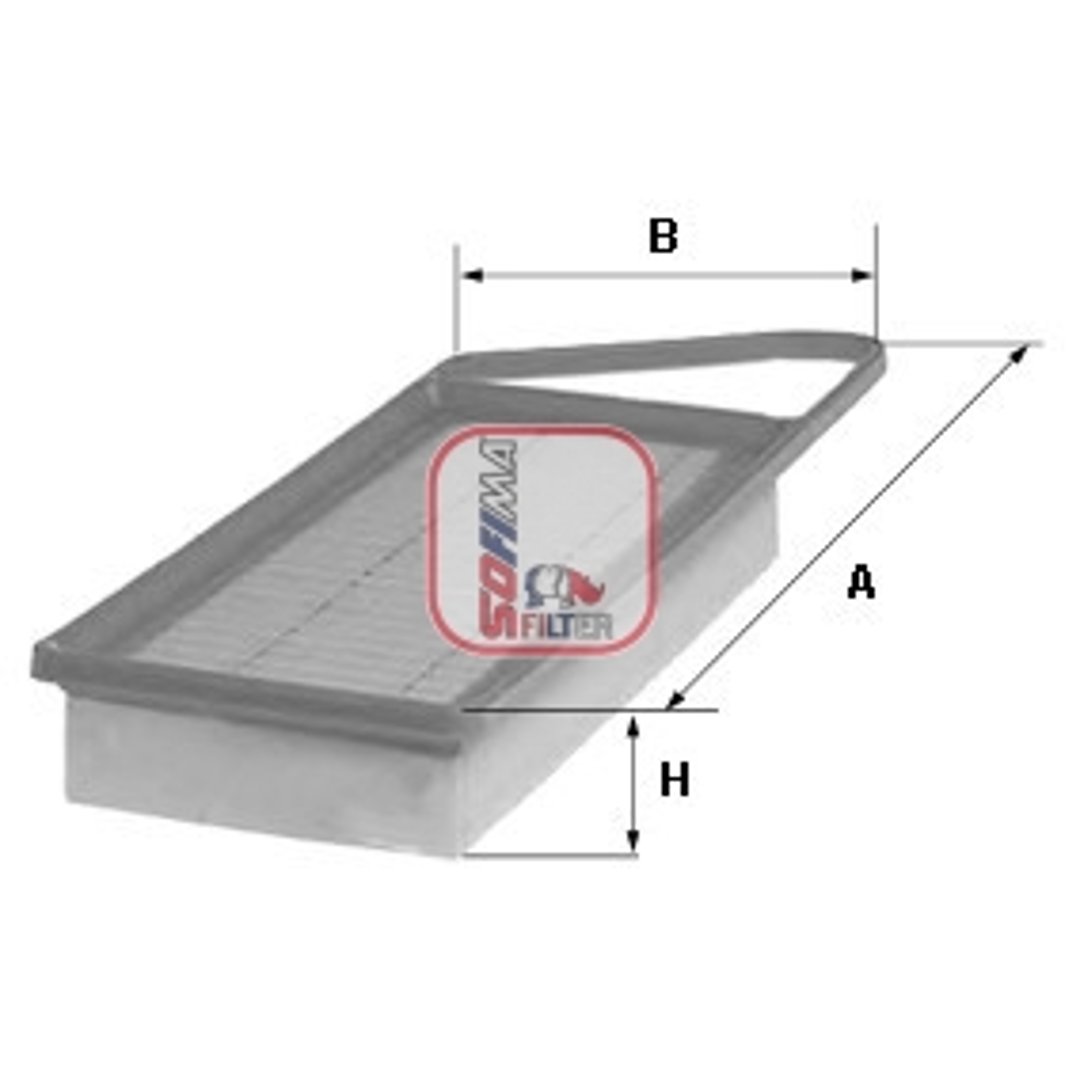 Filtr powietrza SOFIMA S 3645 A