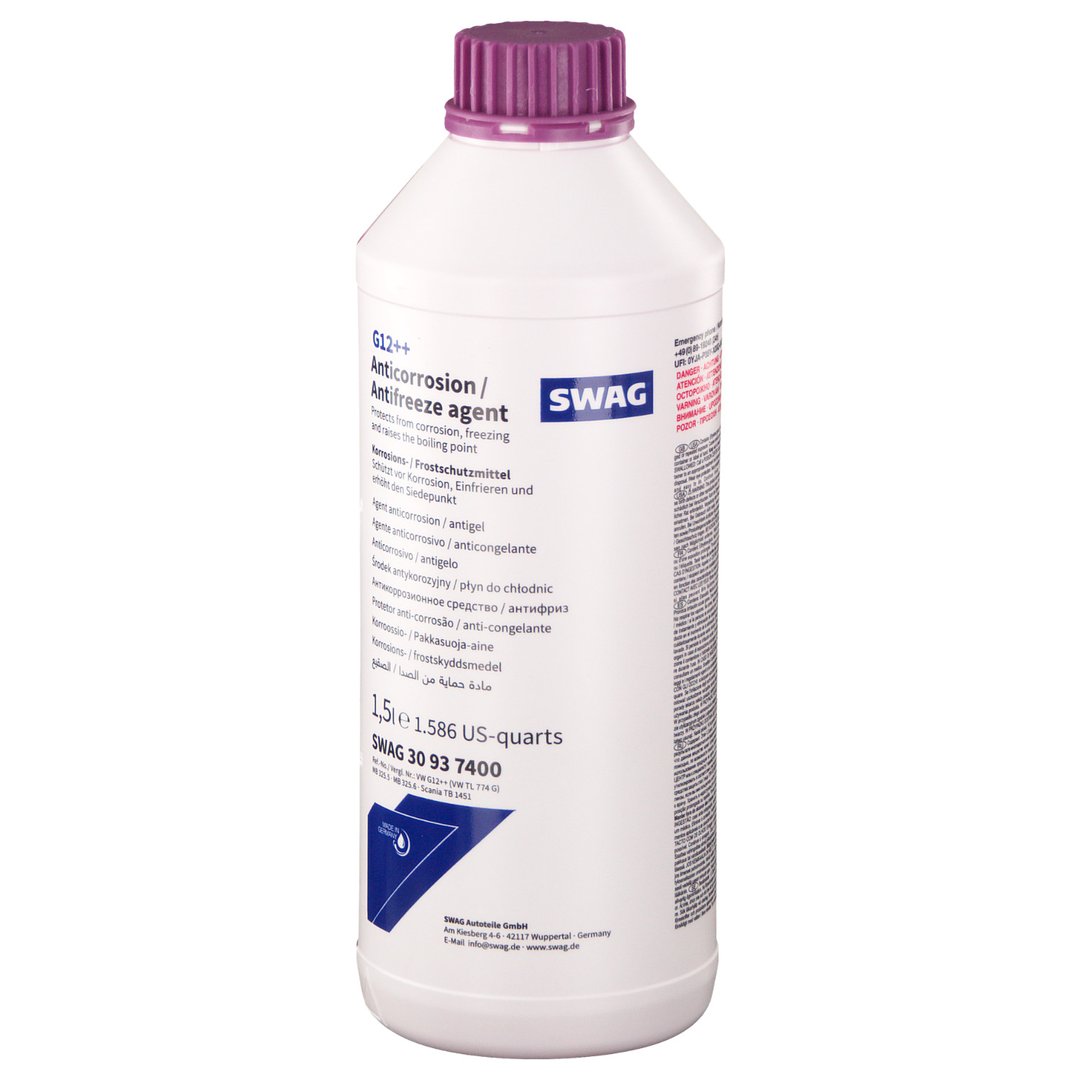 SWAG Koncentrat płynu chłodniczego G12++ 1,5L 30 93 7400