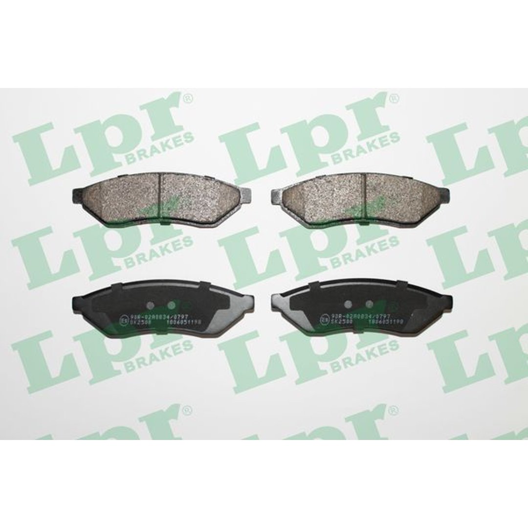 Klocki hamulcowe LPR 05P1198