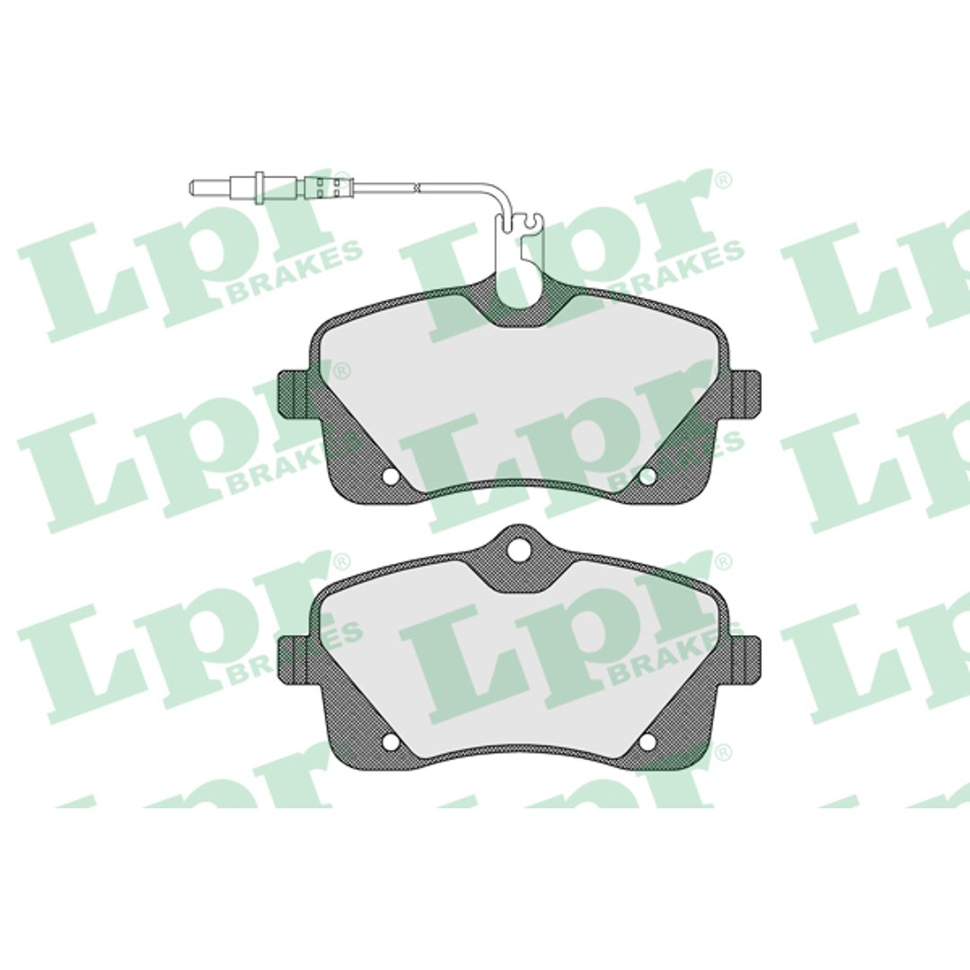 Klocki hamulcowe - komplet LPR 05P1601