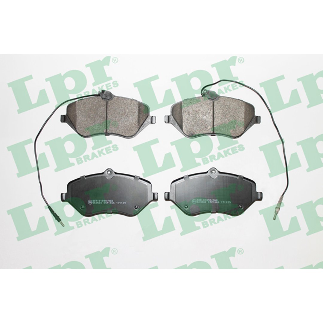 Klocki hamulcowe - komplet LPR 05P1666